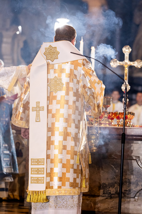 byzantinisches Pontifikalamt Stephansdom / Erzdiözese Wien/ Schönlaub byzantinisches Pontifikalamt Stephansdom