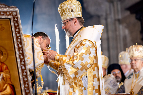 byzantinisches Pontifikalamt Stephansdom / Erzdiözese Wien/ Schönlaub byzantinisches Pontifikalamt Stephansdom
