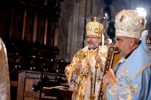 byzantinisches Pontifikalamt Stephansdom / Erzdiözese Wien/ Schönlaub byzantinisches Pontifikalamt Stephansdom