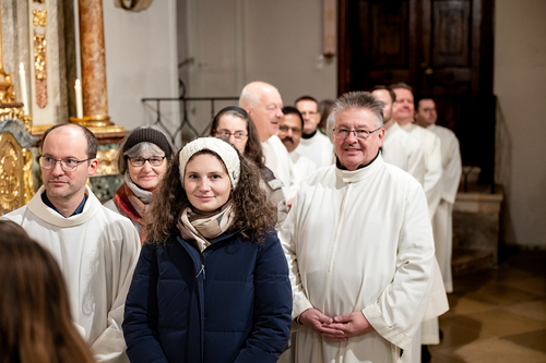 Akolythatsfeier ständige Diakone / Erzdiözese Wien/ Schönlaub