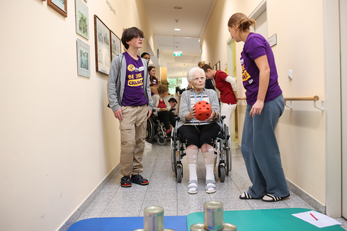 BewohnerInnen im Pflege- und Betreuungsheim Berndorf
