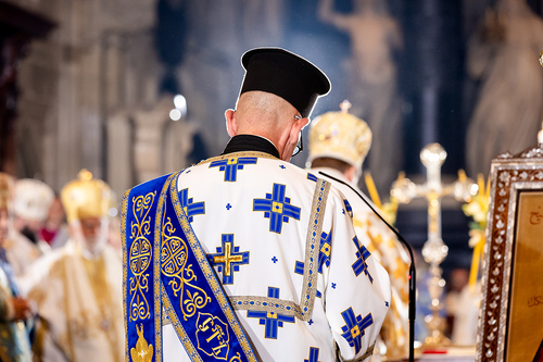 byzantinisches Pontifikalamt Stephansdom / Erzdiözese Wien/ Schönlaub byzantinisches Pontifikalamt Stephansdom