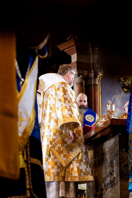 byzantinisches Pontifikalamt Stephansdom / Erzdiözese Wien/ Schönlaub byzantinisches Pontifikalamt Stephansdom