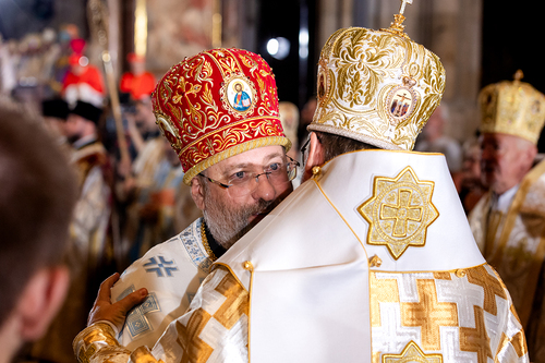 byzantinisches Pontifikalamt Stephansdom / Erzdiözese Wien/ Schönlaub byzantinisches Pontifikalamt Stephansdom