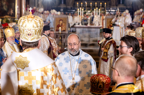 byzantinisches Pontifikalamt Stephansdom / Erzdiözese Wien/ Schönlaub byzantinisches Pontifikalamt Stephansdom